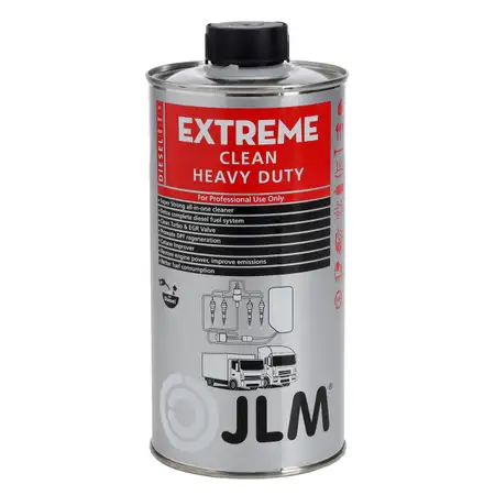 JLM J02365 Extreme Clean Heavy Duty Diesel System Reiniger f&uuml;r LKW + NFZ 1000 ml