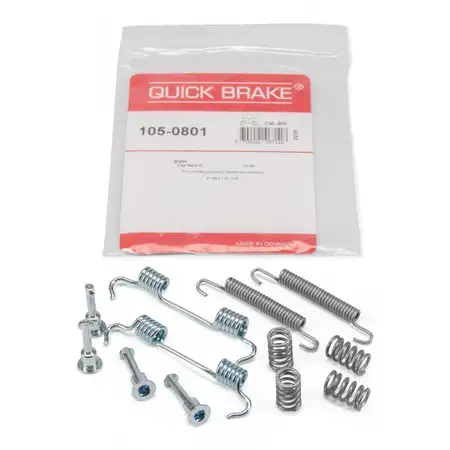 OJD QUICK BRAKE Bremsbackenfedernsatz f&uuml;r BMW E81 E87 E88 E46 E90-93 hinten