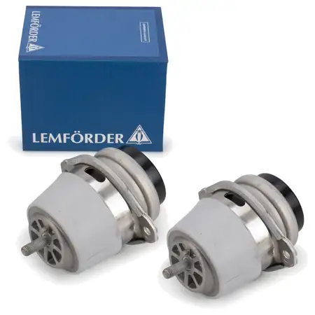 2x LEMF&Ouml;RDER 3743901 Motorlager Hydrolager PORSCHE Cayenne 92A VW Touareg 7P 3.0 D unten