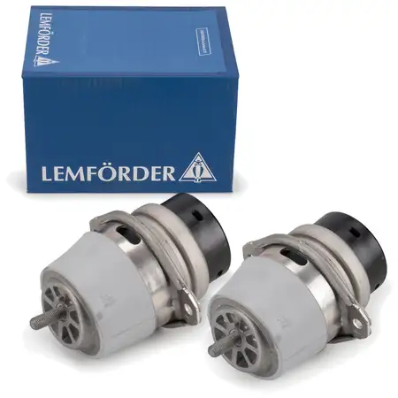 2x LEMF&Ouml;RDER 3580401 Motorlager Hydrolager AUDI Q7 PORSCHE Cayenne VW Touareg 3.0 D unten