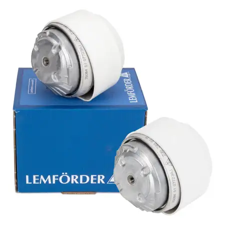 2X LEMF&Ouml;RDER Motorlager Hydrolager MERCEDES W203 W211 R230 M271 M112 vorne 2302400117