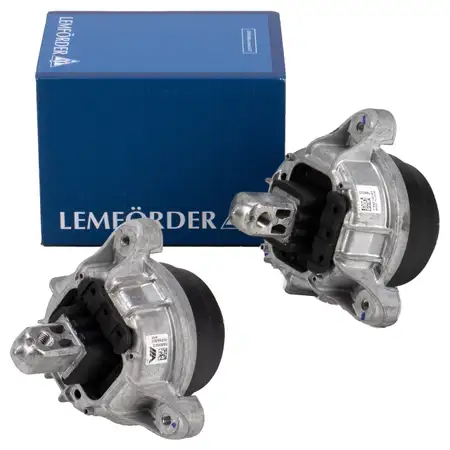 2x LEMF&Ouml;RDER Motorlager Hydrolager f&uuml;r BMW 5er F10 F11 550i N63 M5 S63 518d 520d B47 N47