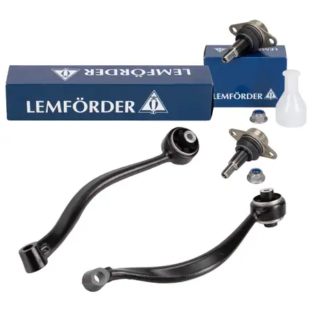 2x LEMF&Ouml;RDER Querlenker + Traggelenk BMW X3 F25 X4 F26 20-35i 18-35d Vorderachse vorne