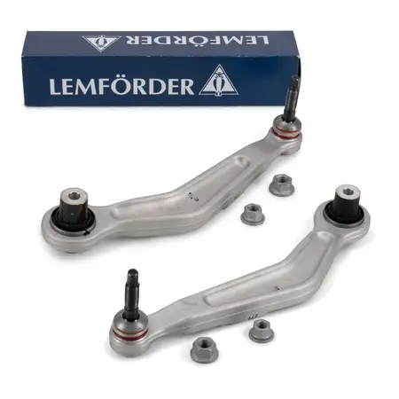 2x LEMF&Ouml;RDER Querlenker BMW 5er E60 E61 6er E63 E64 7er E65-67 Hinterachse hinten oben