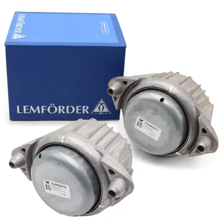 2x LEMF&Ouml;RDER Motorlager Hydrolager MERCEDES W204 C/A218 W212 OM651 vorne 2122406417