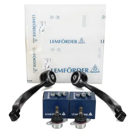 2x LEMF&Ouml;RDER Querlenker + Traggelenk BMW 3er E90 E91 E92 X1 E84 xDrive Vorderachse hinten