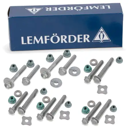 LEMF&Ouml;RDER Schraubensatz Querlenker VW Golf 5 6 Passat B6 B7 Touran AUDI A3 8P hinten