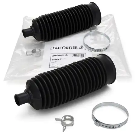 2x LEMF&Ouml;RDER Spurstange Lenkmanschette PORSCHE 997 Boxster Cayman 987 vorne 99734719100