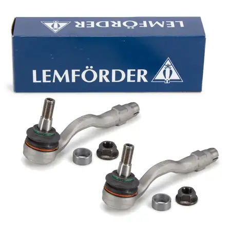 2x LEMF&Ouml;RDER 3585801 Spurstangenkopf Axialgelenk BMW X3 F25 X4 F26 vorne 32106792674