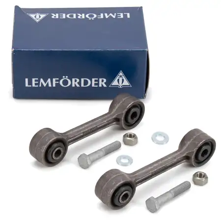 2x LEMF&Ouml;RDER 1067002 Koppelstange BMW 3er E30 E36 5er E28 6er E24 E23 hinten 33551124375