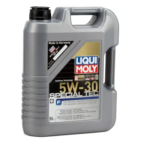 5L LIQUI MOLY SPECIAL TEC F 5W30 Motor&ouml;l &Ouml;l FORD WSS-M2C 913-A/-B/-C/-D FIAT 9.55535-G