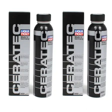 2x 300ml LIQUI MOLY 3721 CeraTec Keramik Verschlei&szlig;schutz &Ouml;l Additiv Ceratec