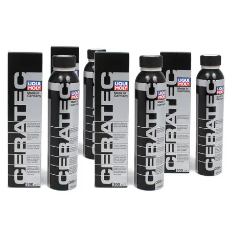 4x 300ml LIQUI MOLY 3721 CeraTec Keramik Verschlei&szlig;schutz &Ouml;l Additiv Ceratec