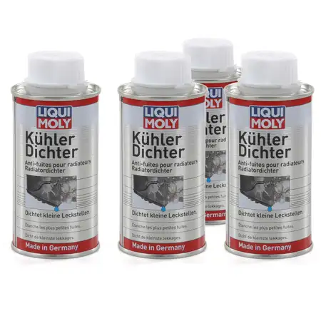 4x 150ml LIQUI MOLY K&uuml;hlerdichter K&uuml;hler-Dichtmittel-Additiv Dichtungsmittel