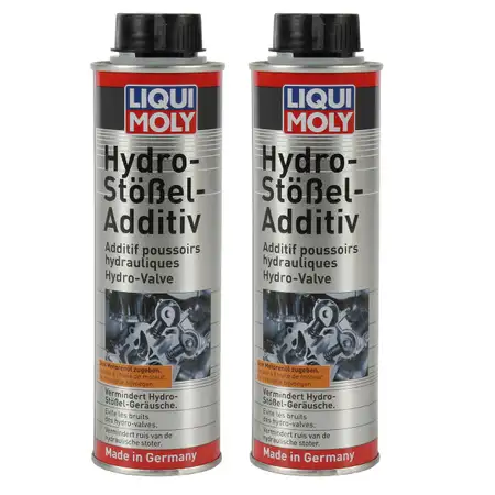 2x 300ml LIQUI MOLY 1009 Hydro-St&ouml;&szlig;el-Additiv Hydrost&ouml;&szlig;el Reiniger &Ouml;l Additiv