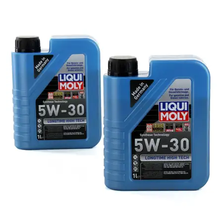 LIQUI MOLY Motor&ouml;l &Ouml;l LONGTIME HIGH TECH 5W30 5W-30 2L 2Liter 1136