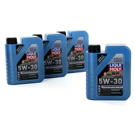 LIQUI MOLY Motor&ouml;l &Ouml;l LONGTIME HIGH TECH 5W30 5W-30 4L 4Liter 1136