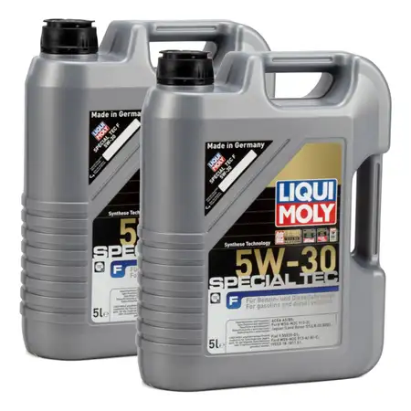 10L LIQUI MOLY SPECIAL TEC F 5W30 Motor&ouml;l &Ouml;l FORD WSS-M2C 913-A/-B/-C/-D FIAT 9.55535-G