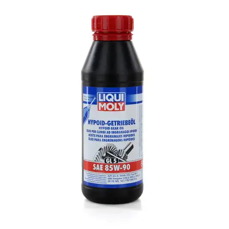 LIQUI MOLY Getriebe&ouml;l Schaltgetriebe&ouml;l GL-5 SAE 85W-90 500ml 1404