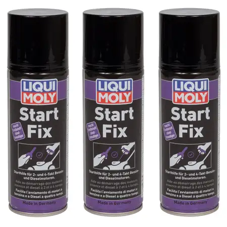 LIQUI MOLY 1085 Start-Fix Starthilfespray Starterspray Starthilfe 3x 200ml