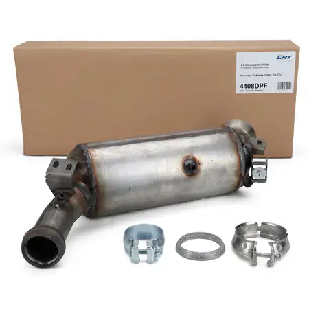 LRT DPF4408 Dieselpartikelfilter DPF MERCEDES C-Klasse W204 200-220 CDI OM646 2044900056