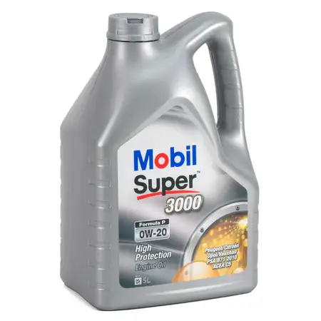 5L 5 Liter Mobil SUPER 3000 FORMULA P 0W-20 0W20 Motor&ouml;l ACEA C5 PSA B712010