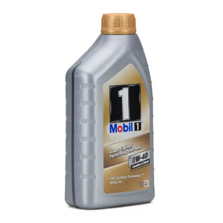 1L 1 Liter Mobil 1 FS Motor&ouml;l &Ouml;l 0W-40 0W40 MB PORSCHE A40 VW 502.00 505.00