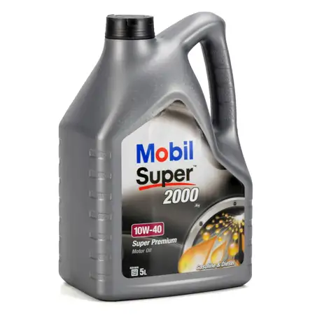 Mobil SUPER 2000 X1 10W40 Super Premium Motor&ouml;l &Ouml;l VW 501.01/505.00 - 5L 5 Liter