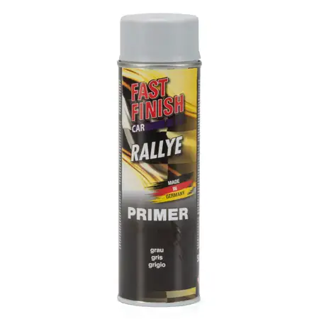 FAST FINISH Car Rallye Haftgrund Grundierung Grau Spraydose 500ml 292811