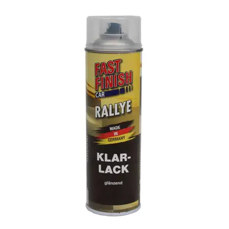 FAST FINISH Car Rallye Klarlack Lackspray gl&auml;nzend Spraydose 500ml 292859