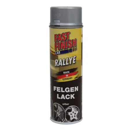 FAST FINISH Rallye Felgenlack Felgenfarbe Silber Spraydose Felgen 500ml 292842