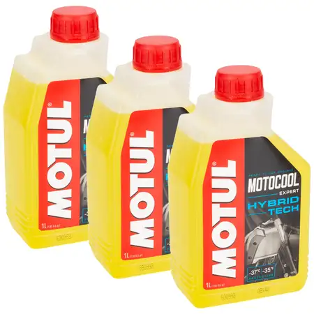 3L 3 Liter MOTUL 105914 MOTOCOOL Expert HYBRID TECH Motorrad K&uuml;hlerschutz K&uuml;hlfl&uuml;ssigkeit