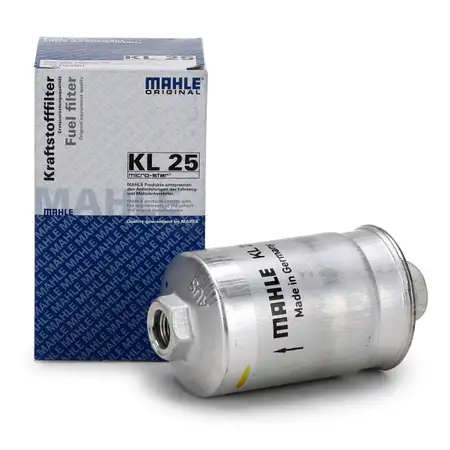 KNECHT / MAHLE KL25 Kraftstofffilter f&uuml;r PORSCHE 911 2.7 / 3.0 Carrera + 924 2.0