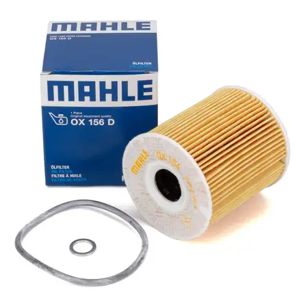 MAHLE OX156D &Ouml;lfilter BMW E46 330d E39 525d 530d E38 730d X5 E53 3.0d M57 11422247392