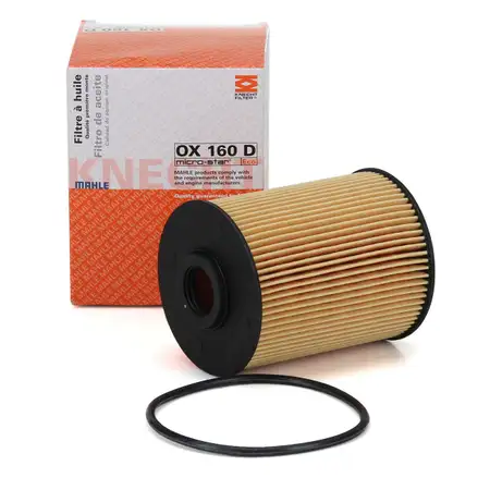 KNECHT / MAHLE OX160D &Ouml;lfilter AUDI A6 A8 Q7 PORSCHE Cayenne VW Golf 3 Passat V6