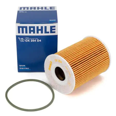 MAHLE OX254D4 &Ouml;lfilter PORSCHE 997 991 992 Cayenne 9PA 92A Macan Panamera 970 0PB115466