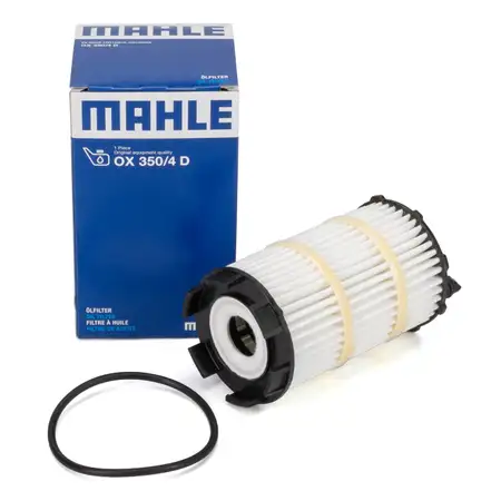 MAHLE &Ouml;lfilter OX350/4D AUDI RS4 B7 B8 S5 RS5 A6 S6 RS6 C6 A8 Q7 4LB R8 4.2 FSI 079198405E