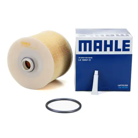 MAHLE LX1006/1D Luftfilter AUDI A6 (4F C6) 2.7/3.0 TDI quattro 059133843B