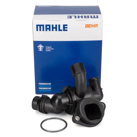 BEHR / MAHLE TI3487 Thermostat + Geh&auml;use AUDI A4 B8 B9 A5 A6 Q5 2.0/3.0 TDI 03L121111AD