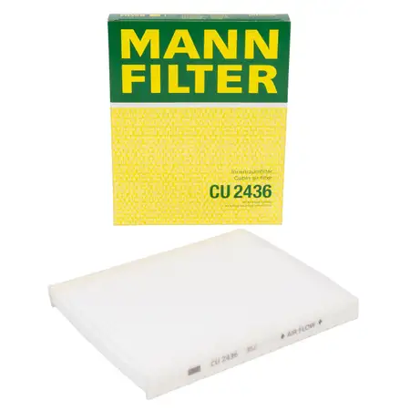 MANN CU2436 Innenraumfilter FORD B-Max Fiesta 5 6 7 Transit Courier B460 KA+ 3 2092404