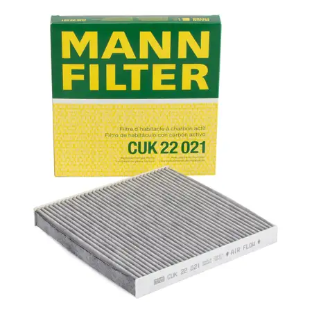 MANN CUK22021 Innenraumfilter Aktivkohlefilter RENAULT Twingo 3 BCM BCA SMART ForTwo 453