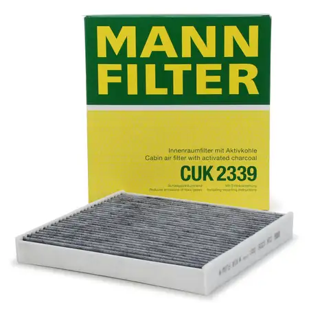 MANN CUK2339 Innenraumfilter Aktivkohlefilter BMW Z4 E86 Coupe E85 E89 64319195194