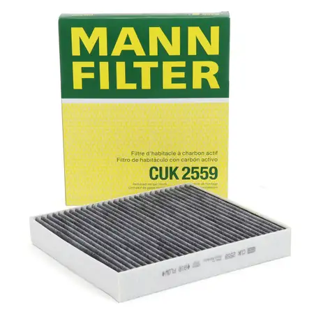 MANN CUK2559 Innenraumfilter Aktivkohlefilter FORD Mondeo 4 Galaxy 2 Kuga 1 S-Max WA6