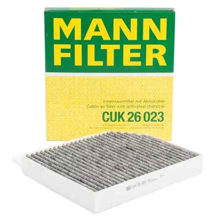 MANN CUK26023 Innenraumfilter Aktivkohlefilter MERCEDES C204 W205 W213 W463 2058350147