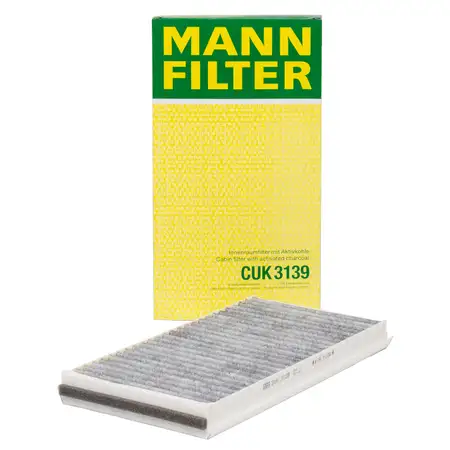 MANN CUK3139 Innenraumfilter Aktivkohlefilter BMW 5er E60 E61 6er E63 E64 64319171858