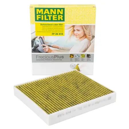 MANN FP26010 FreciousPlus Innenraumfilter VW Polo AUDI A1 SEAT Ibiza 3 4 SKODA Fabia 1-3