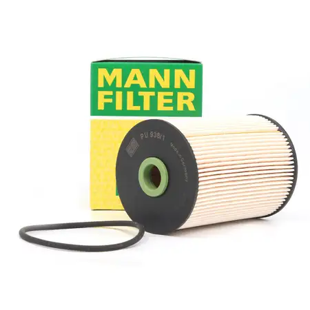 MANN PU936/1X Kraftstofffilter VW Golf 5 6 Touran AUDI A3 8P Q3 1.6/1.9/2.0 TDI 1K0127434B