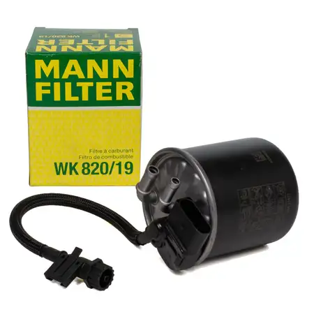 MANN WK820/19 Kraftstofffilter Diesel MERCEDES Sprinter 907 910 V-Klasse Vito W447