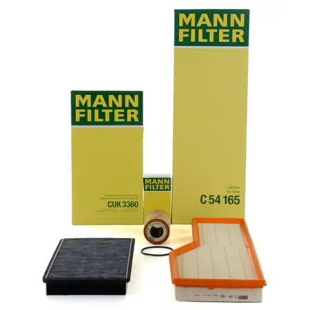 MANN Filter-Set f&uuml;r PORSCHE 911 (996) 3.4/3.6 Carrera + (997) 3.6/3.8 Carrera