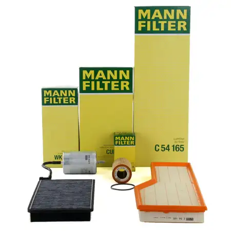 MANN Filter-Set f&uuml;r PORSCHE 911 (996) 3.4 / 3.6 Carrera / S 301/320/345 PS